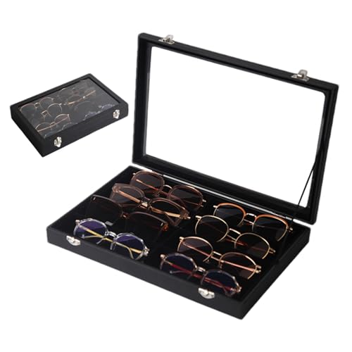 Plateau de présentation en bois pour 8 lunettes : évitez les rayures