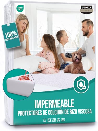 Utopia Bedding Protector de Colchón 160
