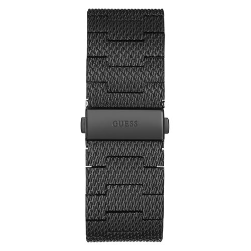 Pulseira de malha ionizada negra Guess