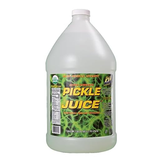 Pickle Juice Sports Drink, 1 Gallon, USDA Organic, Muscle Cramp Relief
