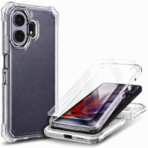 WDHD for TCL NXTPAPER 70 Pro Case, Shockproof Cover, Clear