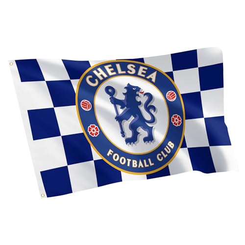 Desert Cactus Chelsea FC Flag Football Club London Blue Lions Soccer 100% Polyester Indoor Outdoor 3x5 feet Flags (Design K)
