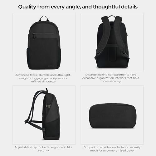 Image of Travelon Anti-Theft Metro Backpack with RFID blocking pouch