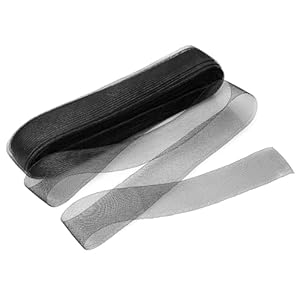 Ech.Apr 45,7 m Rosshaar-Zopf zum Nähen schwarz