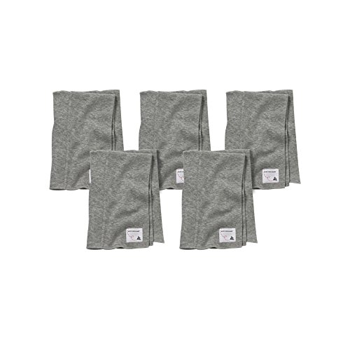 Image of Burt's Bees Baby - Burp Cloths, 5-Pack Extra Absorbent 100% Organic Cotton Drool Cloths