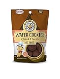 Exclusively Dog Wafer Cookies-Carob Flavor, 8-Ounce Package