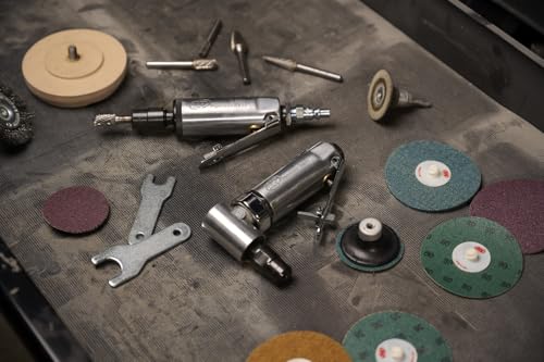 Image of Ingersoll Rand 301BK Angle Air Die Grinder Stone Kit, 21,000 RPM, 0.25 HP, 1 /4 inch Collet, Front Exhaust