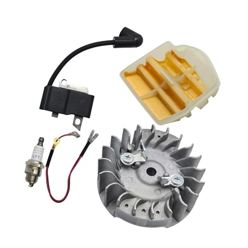 Bobine d'allumage pour tronçonneuse 445 445E 450 et pièce de rechange de volant d'inertie