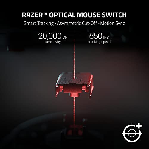 Image of Razer DeathAdder V2 Special Edition Gaming Mouse: 20K DPI Optical Sensor - 2nd Gen Faster Switch - 8 Programmable Buttons - Rubberized Side Grips - Ergonomic Design - Green Speedflex Cable