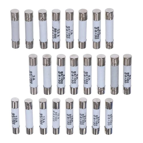 Fusibles en céramique 6x30 mm pour réparer les appareils de la maison facilement