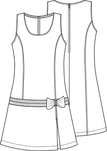 CLASSROOM Big Girls' Zig Zag Jumper Dress2