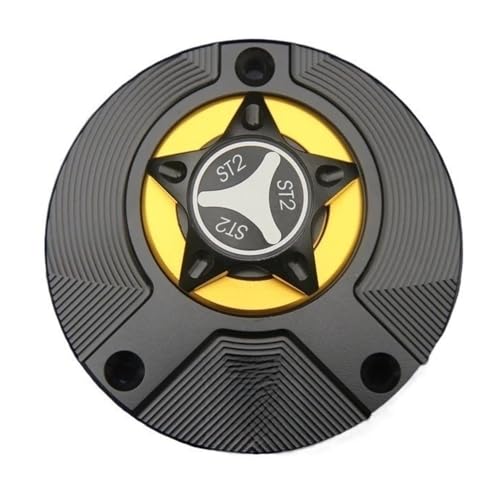 Bouchon carburant pour moto Touring Sport ST2 1997-2003 couvercle de réservoir noir