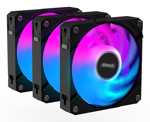 GIGABYTE AORUS EZ CHAIN FAN 120 3 Pack - vue 4