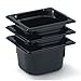 Vollrath Super Pan 3 Black 1/6 Size High Temp. 1.6 Qt. Pan