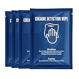 Cocaine Detection Wipes Pack of Sachets - Detect The Presumptive Presence of Cocaine on Any Surface...