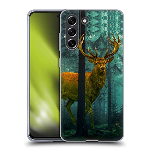 Funda Samsung Galaxy S21 FE 5G Evita Arañazos con Diseño de Ciervo