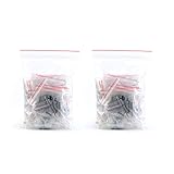 100pcs 3W Carbon Film Resistor Assortment Kit - 5% Tolerance, Durable Mixed Resistors for DIY Electronics Circuit,0.1-20 Ohm Variety Pack
