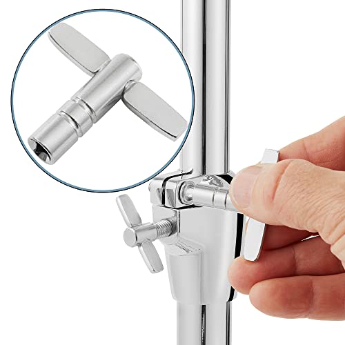 Gammon Percussion Roto Toms 6", 8", 10" Drum Set With Double Braced Stand & Tunable Heads #TOP3