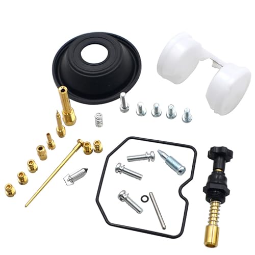 Kit réparation carburateur moto Kawasaki KLX250 avec joints et gicleurs en laiton