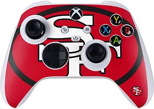 Skinit Decal Gaming Skin Compatible with Xbox Series S Controller - Officially Licensed NFL San Francisco 49ers Design
