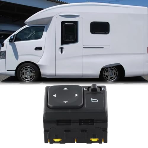 Interrupteur de rétroviseur pour Nissan Frontier 25570CL00A noir