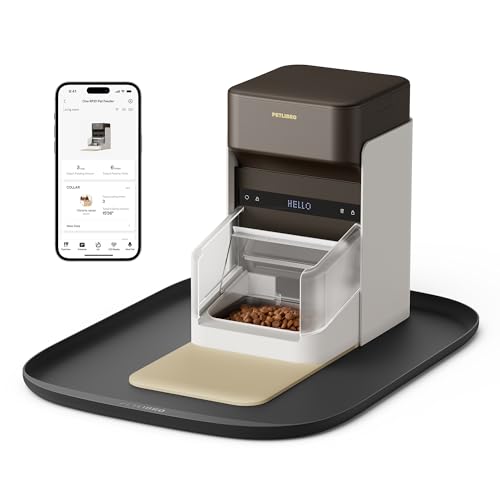 PETLIBRO Upgraded RFID Automatic Cat Feeder, 5G Wi-Fi Automatic Pet ...