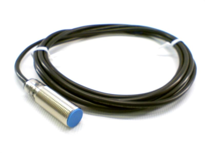 SICK IME12-04BPSZW2K 2 M CABLE LENGTH, 3-WIRE PVC CABLE CONNECTOR, 4 MM SENSING RANGE, BRASS NICKEL-PLATED MOUNTING NUT (2X), FLUSH, INDUCTIVE, NO, Ø 12 MM, PNP SWITCHING OUTPUT, PROXIMITY, SENSOR, SH