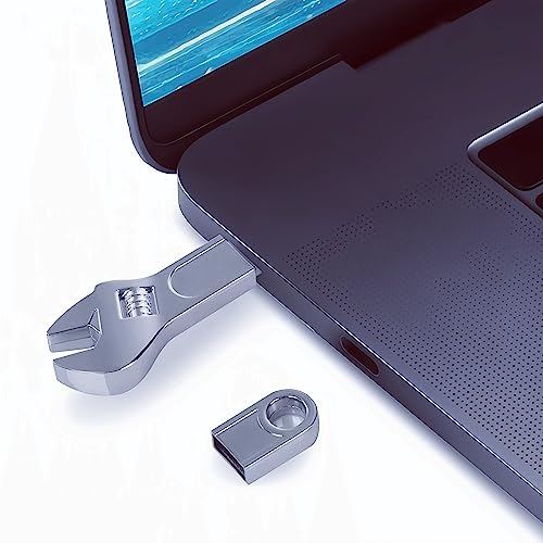 EcooDisk 128 GB USB 3.0 Flash Drive Chave de metal de alta velocidade para armazenamento de dados pr