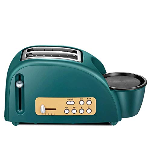 BMMMZ Toaster 2 Slice, Retro-Toaster mit Bagel, Abbrechen, Auftaufunktion, extra breiter Schlitz Kompakte Toaster aus…