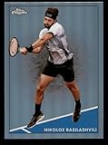 Tennis Trading Card Tennis 2021 Topps Chrome Refractor #4 Nikoloz Basilashvili NM Near Mint