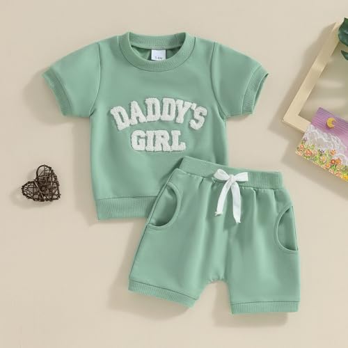 Baby Girl Easter Outfit Toddler T Shirt Shorts 2pcs Set Infant Bunny Matching Suit Newborn Boy Summer Clothes2