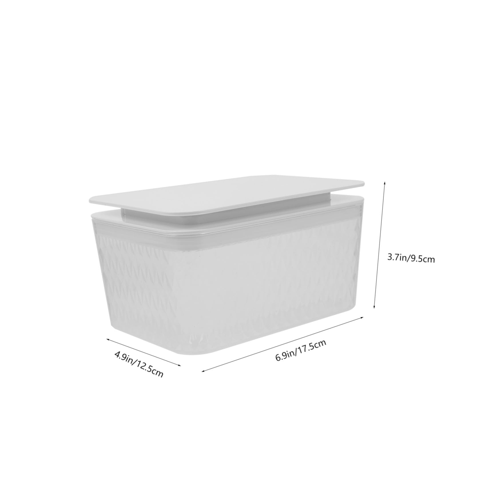 Caja Dispensadora de Toallitas Húmedas con Tapa Reutilizable y Ligera Almacenamiento Higiénico para Hogar y Viaje Diseño Resistente y Práctico