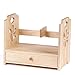 jbshop Libreria Scaffale Mobiletto Bookshelf Creative Desktop Storage Box, Ufficio Combinazione Rack, scrivania in Legno Storage Box cassetto Sundries Bookshelf Scaffalatura Stabile