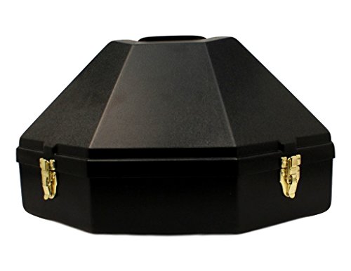 M & F Western Large Black Hat Can