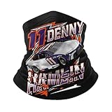YFTRC Denny Hamlin 11 Unisex Microfiber Neck Warmer Headwear Face Scarf Mask for Winter Cold Weather Mask Bandana Balaclava