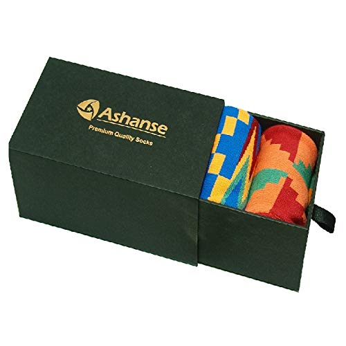 Kente Socks Gift Pack | Colorful Socks | Dress Socks | Gift Set2