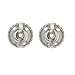 14K White Gold Screw Backs Replacement (1 pair)