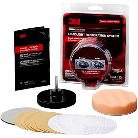 3M Headlight Restoration Kit 39008 Cover