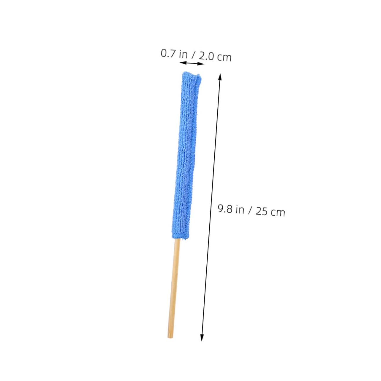 BIUDECO 24Pcs Microfiber Duster Sticks for Space Cleaning Versatile Brush Tools for Air Conditioner Vents Window Shutters and Narrow Gaps Durable Material