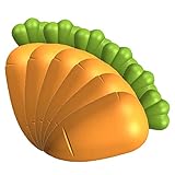 HOLIDYOYO 6pcs Beautiful Funny Silicone Wine Bottle Stopper Carrot Design Wine Savers for Unique Idea