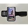 Running Armband, Cell Phone Arm Bands w/Card Slot for iPhone 11 Pro Max/11/XR/XS/X/8/7 Plus & Android up to 7.1'', Sweatproof Phone Holder for Sports Workout Walking Jogging Hiking (Black)
