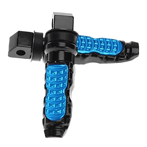 FIRIS Vodool 2 PCS Universal Aluminio Motocicleta Traseros Traseros Piezas Pedales Pedales Scooter Foot-Peg Motorbike Pedal Modificación Reposapiés (Color : 3)