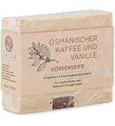 Lichaamszeep van OSMANISCHE KOFFIE EN VANILLE - Hydraterend, vermindert cellulitis, huidreiniging...