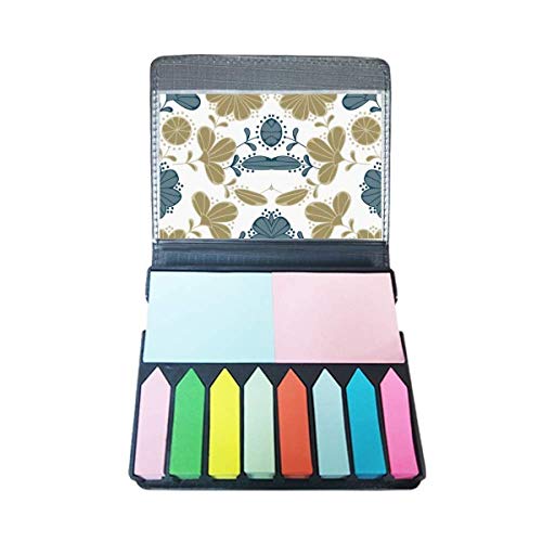 Note couleur marqueur de page floral pour ne plus perdre vos notes