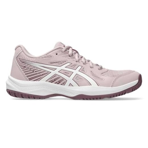 ASICS Upcourt 6 Femme Rose ASICS Femme Upcourt 6 Sneaker, Watershed Rose/Blanc, 44.5 EU