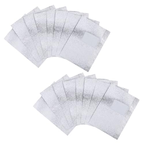 FIXOSHEE 100 pièces Papillotes pour Manucure Outil Portable de Nettoyage et Dissolution de Vernis Gel Enveloppes Flexibles et Durables pour Ongles