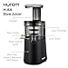Hurom H-AA Cold Press Juicer Machine, Easy to Clean Masticating Slow Juicer, Coarse Strainer, Adjustable Lever, Minimal Juice Pulp, High Nutrient Extraction (Black)