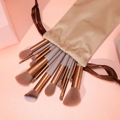 Make-up-Pinsel 13 PCs Make-up-Bürsten Set Soft Concealer Lidschatten Foundation Blush Lippen Augenbrauen Pinsel for Gesicht Make-up Kosmetikwerkzeuge Kit Kosmetische Produkte Kosmetikprodukte