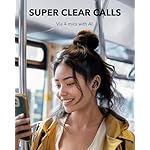 Soundcore P30i by Anker Noise Cancelling Earbuds, Strong and Smart Noise Cancelling, Powerful Bass, 45H Playtime, 2-in-1 Case and Phone Stand, IP54, Wireless Earbuds, Bluetooth 5.4 (Black) - Image 2