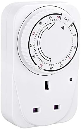 Amazon Basics 60 Minute Countdown Mechanical Timer Switch